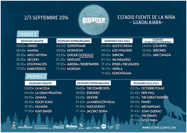 horarios